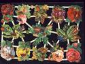 Pretty Roses Victorian Die-Cut Scrap Sheet-sc-532