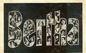 Antique Name Card " BERTHA " Greetings Postcard-gg