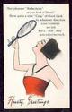 Art Deco Novelty Postcard-Lady & Bobbed Hair-LL-17