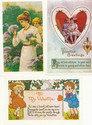 7 Valentine Cupid and Hearts Children Valentine Re