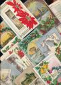 Lot of 20 Vintage Antique CHRISTMAS Post Cards pos