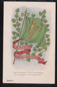 Irish Flag Antique St. Patrick's Day Postcard-pp56