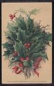 1903 Antique Oversized Christmas Postcard with Bea