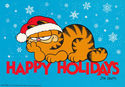 1978 Garfield The Cat Happy Holidays & Snowflakes 