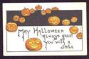 Nice Halloween Postcard, JOL's SMILES -L&E-A/s HBG