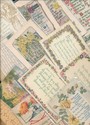 LOT of  20 WORDS POEMS POETRY VINTAGE POSTCARDS-ss
