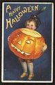 1910 Clapsaddle Halloween Postcard LITTLE BOY JOL-