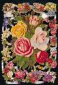 Pretty Roses Victorian Die-Cut Scrap Collage Sheet