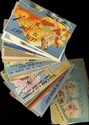 Big Lot of 75 Vintage Linen COMIC Postcards-MINT d