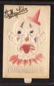 Novelty Mechanical CLOWN Postcard-Eyes & Tongue Mo