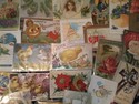 500 HUGE BOX LOT  MIXED  VINTAGE antique VICTORIAN