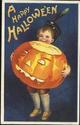 Halloween Postcard CLAPSADDLE LITTLE BOY JOL-MINT-