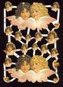 Beautiful Angels Victorian Die-Cut Scrap Collage S