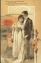 Edwardian Man & Woman Vintage Romantic Postcard-gg