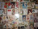 500 HUGE BOX LOT of MIXED  VINTAGE VICTORIAN HOLID