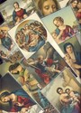 LOT of 25 VINTAGE ARTISTIC POSTCARDS-mm582