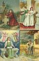 Nice Antique Postcards, The Lord's Prayer Lot of 8