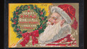 1908 Colorful Santa Claus Christmas Postcard-00318