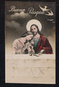 Beautiful Jesus with Halo Antique Postcard-qq311