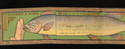 Mechanical Novelty Pull-Out Fish Fishing 1909 Post