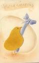 Heavy Embossed Easter Chick & Egg Postcard-kk-254