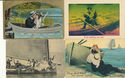 Lot of 5 Early 1900's Antique Postcards with old R