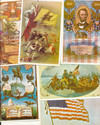 Great Lot of 14 Vintage Patriotic Reproduction Pos