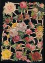 Lovely Roses Victorian Die-Cut Scrap Collage Sheet