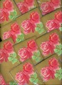 Lot of 25 SHABBY ROSES ANTIQUE Postcards-UNUSED-gg