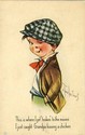 Twelvetrees postcard,Cute Boy Vintage Postcard-ii7