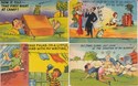 30 ESTATE Lot 1940s LINEN ERA HUMOR COMIC FUNNY PO