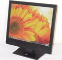 15 inch LCD Monitor VGA Flat Screen Display Black 