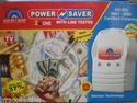 Original 2 in 1 electric Power saver with line tes