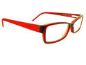 eyeglases model L2603 Red with RX lenses