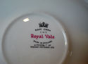 ROYAL VALE SAUCER ONLY BONE CHINA MADE IN ENGLAND 
