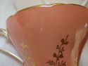 VINTAGE AYNSLEY BONE CHINA MADE IN ENGLAND PEACH W