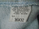 VINTAGE MEN"S LEE RIDERS LIGHT BLUE JEANS BOOT CUT