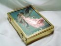 GORGEOUS BRASS AND ANGEL RELIQUARY BOX