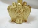 18 KT GOLD PAINTED CHERUB RELIQUARY DISPLAY GOLD V