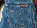 VINTAGE MEN"S SASSON JEANS DARK BLUE BOOT CUT 36 M