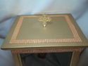 BEAUTIFUL LARGE 18 KT GOLD PAINTED WOOD TABERNACLE