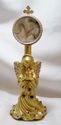 18 KT GOLD PAINTED ANGEL RELIQUARY DISPLAY WITH AM