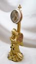 18 KT GOLD PAINTED ANGEL RELIQUARY DISPLAY WITH AM