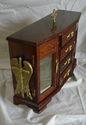 BEAUTIFUL LARGE WOOD RELIQUARY DISPLAY AND STORAGE