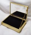 GORGEOUS BRASS AND ANGEL RELIQUARY BOX