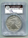 2012-W AMERICAN SILVER EAGLE BURNISHED PCGS MS70 F