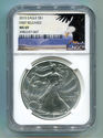 2015 AMERICAN SILVER EAGLE NGC MS69 EARLY RELEASES