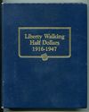 USED WHITMAN WALKING HALF DOLLARS ALBUM 1916-1947 