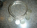 Sterling Silver bangles with charms not SCRAP over