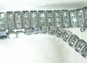 Catamore Sterling Silver Art Deco Demi Parure neck